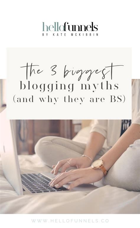 3 biggest blogging myths (& why they are total BS!) - SBB