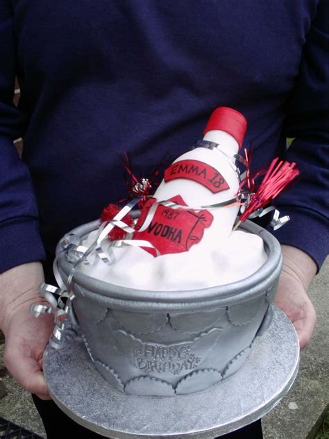 vodka  ice bucket  cakecentralcom