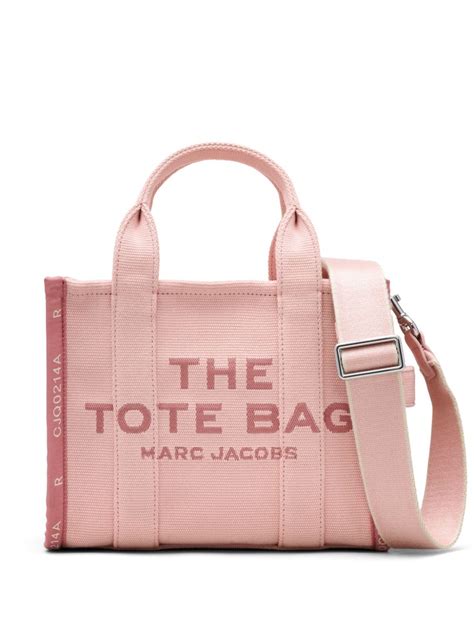 Marc Jacobs The Jacquard Small Tote Bag | Pink | FARFETCH