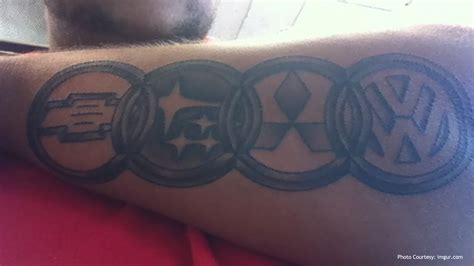 7 Awesome Audi Tattoos | Audiworld