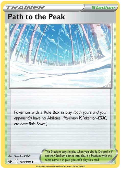 Path to the Peak - Chilling Reign #148 Pokemon Card