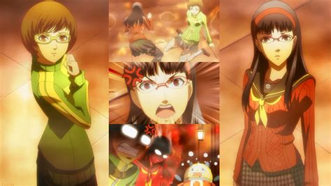 Chie and Yukiko by AuraIan on DeviantArt