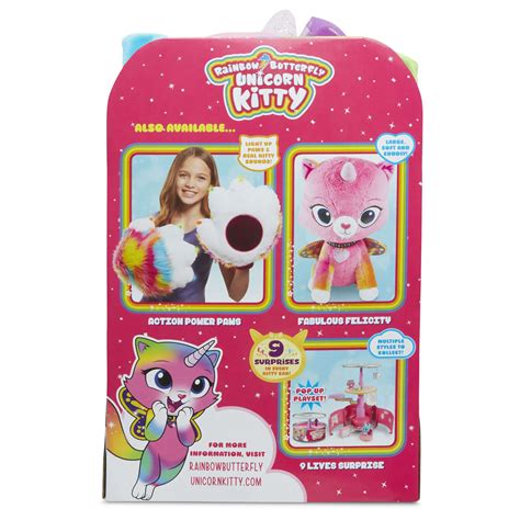 Nickelodeon Rainbow Butterfly Unicorn Kitty Kitty Power Felicity 14