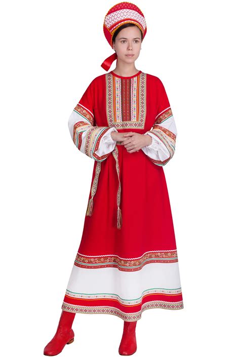 Костюм крестьянки - купить за 36400 руб: недорогие русские народные ...