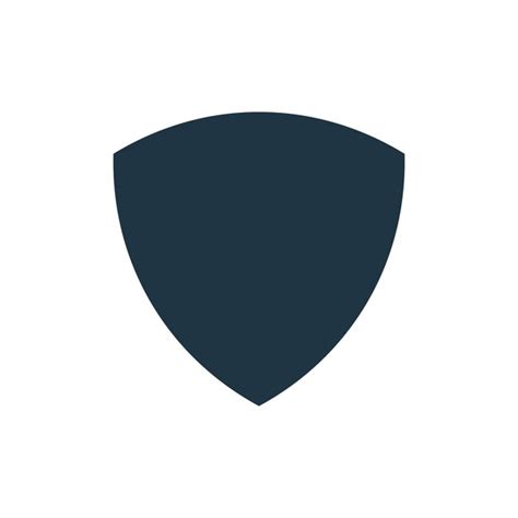 Premium Vector | Shield shape icon vector template
