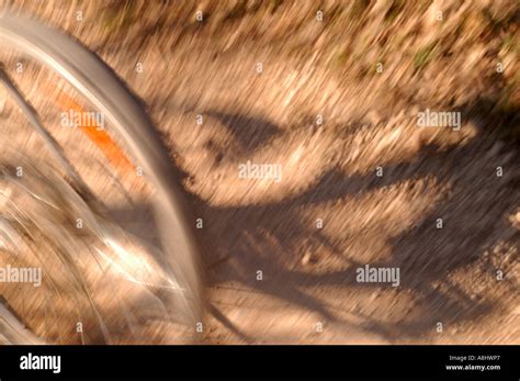 cycle wheel spinning stock photo alamy
