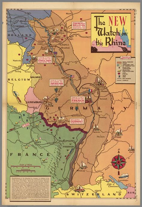 The new watch on the Rhine - David Rumsey Historical Map Collection