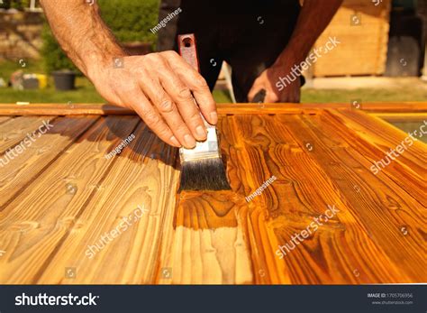 how to clean a wood stain brush