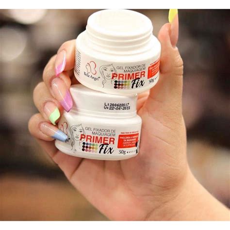 Fixador De Maquiagem Primer - PRIMER GEL FIXADOR DE MAQUIAGEM BELLE ANGEL | Shopee Brasil