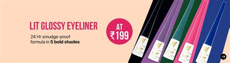 Buy LIT Makeup & Cosmetic Products Online in India - LIT by MyGlamm