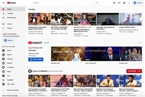 18 Years of YouTube Website Design History - 39 Images - Version Museum