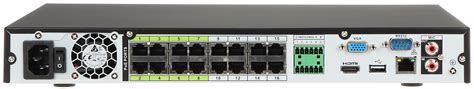 NVR NVR4216-16P-I 16 CHANNELS +16-PORT SWITCH POE DAHUA - 16-channel ...