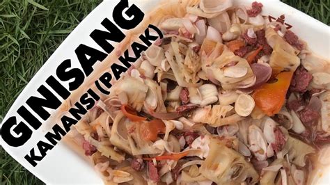 Ginisang Kamansi (Pakak) - YouTube