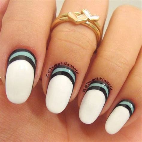 gorgeous crescent moon nails art  design moon nails nail