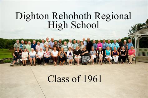 Dighton-Rehoboth Regional High School Class of 1961 First-Class Golden ...