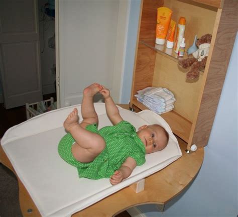 Fold Down Baby Changing Table » Petagadget | Baby changing table, Baby changing, Changing table