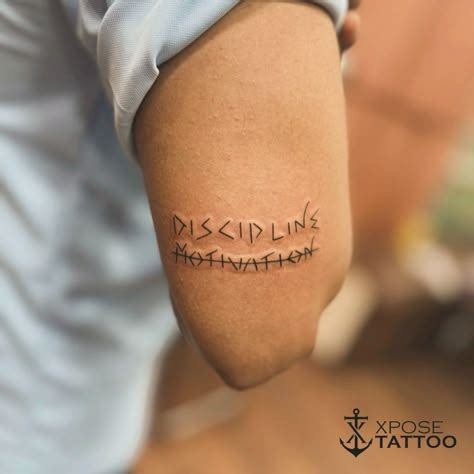 Self Discipline Tattoo Ideas