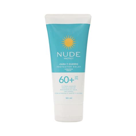 protector solar nude  cuerpo spf  tubo  ml farmacia pasteur