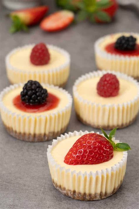 Mini Cheesecakes Fáciles - El Mundo Eats