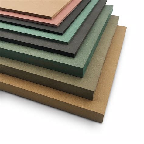 high quality high definition waterproof mdf board mdf hdf fibreboard  furniture indoor