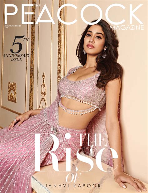 The Peacock Magazine anniversary issue: Rise of Janhvi Kapoor