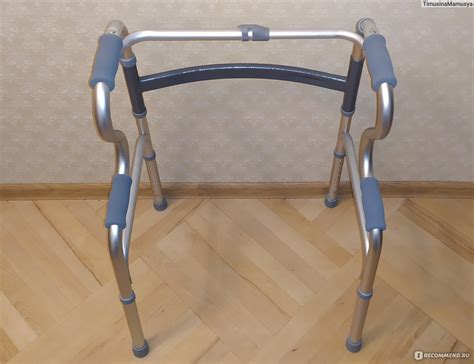 Опора-ходунки Amrus AMW1B77 шагающие с двухуровневыми опорами с 1 ...
