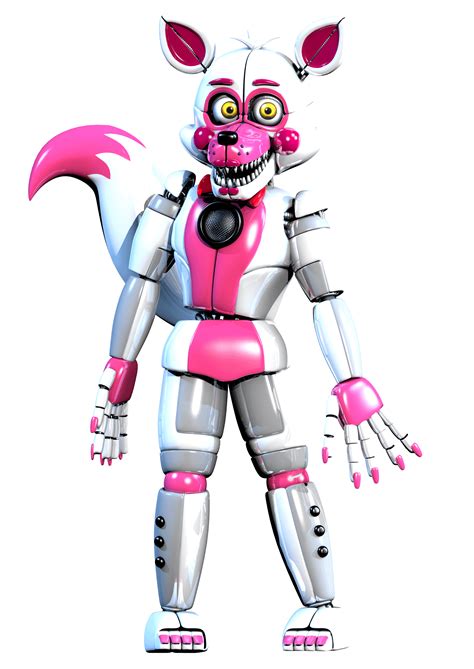 Funtime Foxy Render (Model by /r/th3unk0wns) : r/fivenightsatfreddys