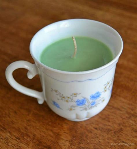 25 DIY Teacup Candles You Can Make at Home