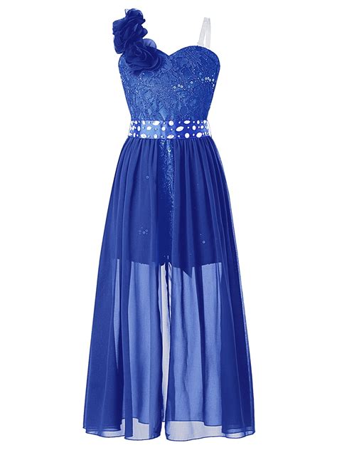 CHICTRY Girls Teens Flower Girl Romper Dress Formal Party Wedding