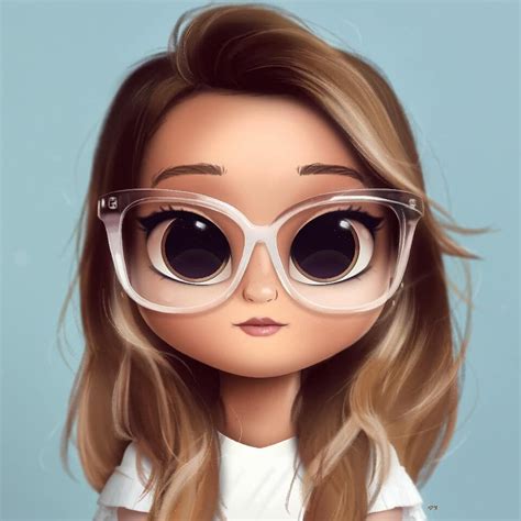 Desenho Menina De Oculos - Personagem De Desenho Animado De Menina Com Oculos Pin On Art