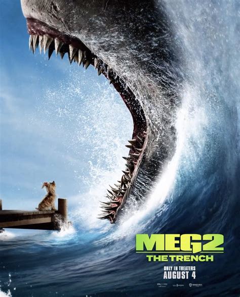 Official Poster for 'Meg 2: The Trench' : r/weeklyplanetpodcast