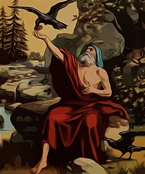 Elijah Fed By Ravens
