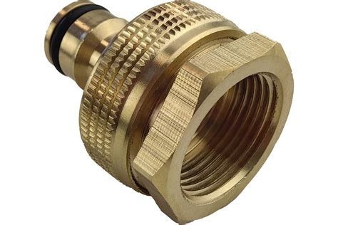 Штуцер быстрого соединения 1" ВР с футоркой 1" НР х 3/4" ВР HG 1896387 ...