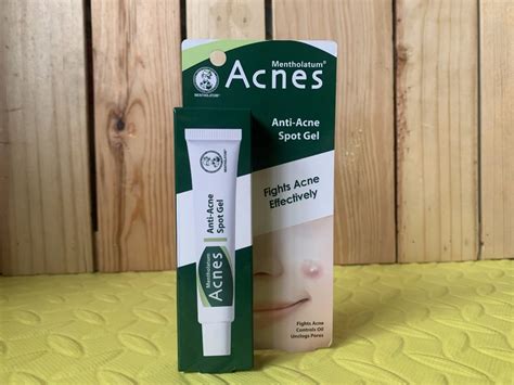 Mentholatum Acnes | Anti-Acne Spot Gel, Beauty & Personal Care, Face ...