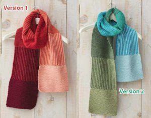Shifting Colors Dishcloth Scarf | Knit scarf, Free knitting designs, Knitting patterns free