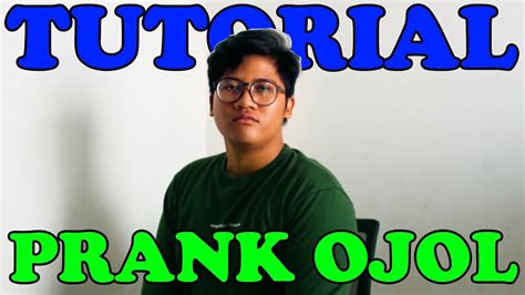 TUTORIAL PRANK OJOL - YouTube