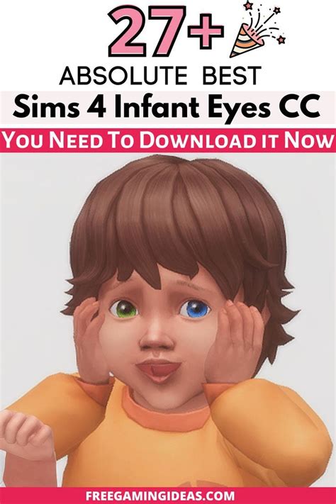 27 stunning sims 4 infant eyes cc free to download – Artofit