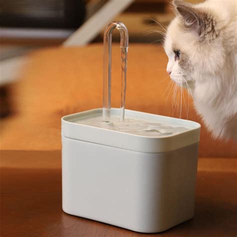 Фонтан для воды для кошек, автоматический фильтр, USB электрическая ...