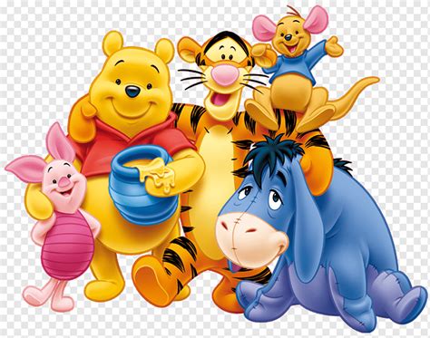 Personagens Do Urso Pooh - Um mundo de Winnie-the-Pooh Leitão do Ursinho Pooh Bisonho, Ursinho ...