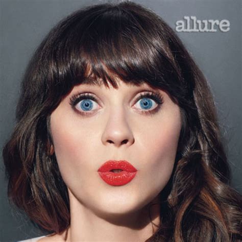 Zooey Deschanel: Her Allure Photo Shoot - Allure