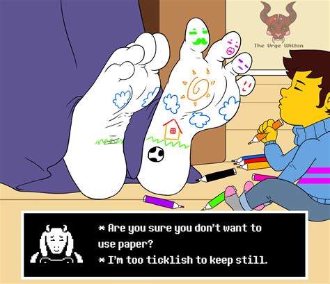 Undertale - Drawing with Toriel by TheUrgeWithin on DeviantArt