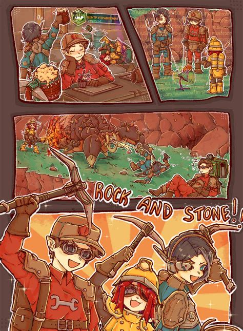 Deep rock galactic by Hibiscuss14 on DeviantArt