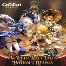 Genshin Impact: As Light Rain Falls Without Reason na PlayStation 5 ...