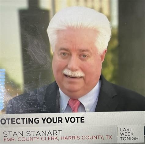 Stan Stanart, Harris County Clerk and number 1 rated creator of