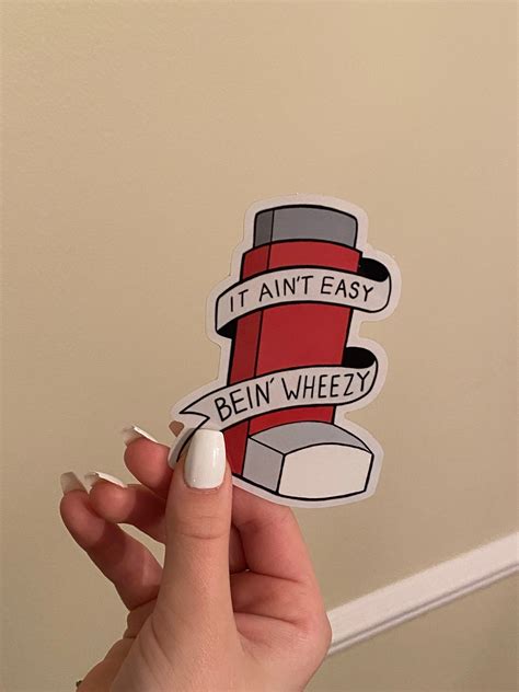 It Ain’t Easy Being Wheezy Sticker FREE SHIPPING - Etsy