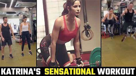 Katrina Kaif Sensational Full GYM Body Workout With Trainer | Kat's ...