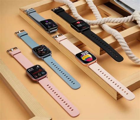 2021 New P8 Color Screen Smart Watch Women Men Full Touch Fitness ...