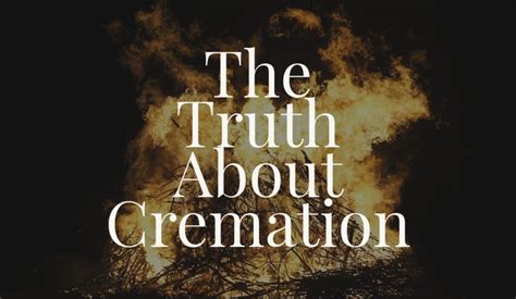 The Truth About Cremation - Funeral Home Raleigh, NC