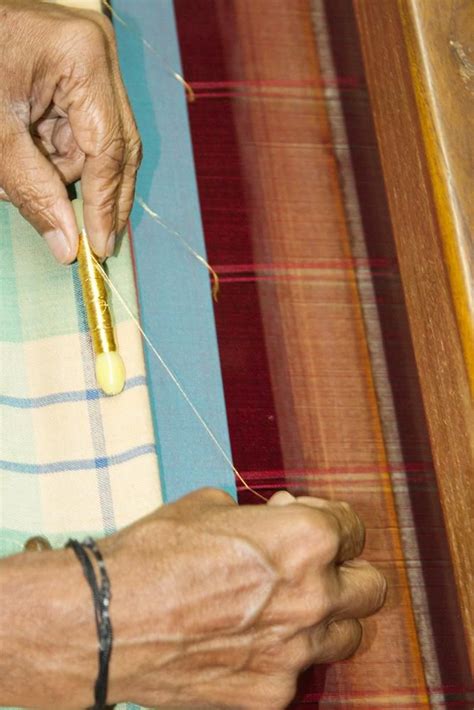 making process silk sarees weaving tussar silk saree