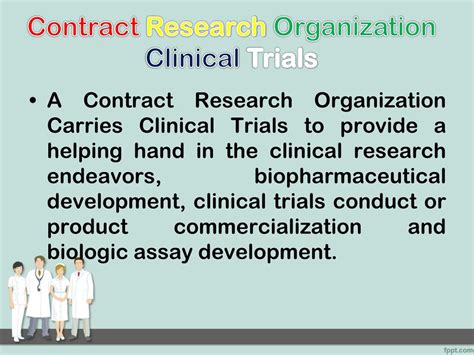 PPT - Contract Research Organization Clinical Trials PowerPoint